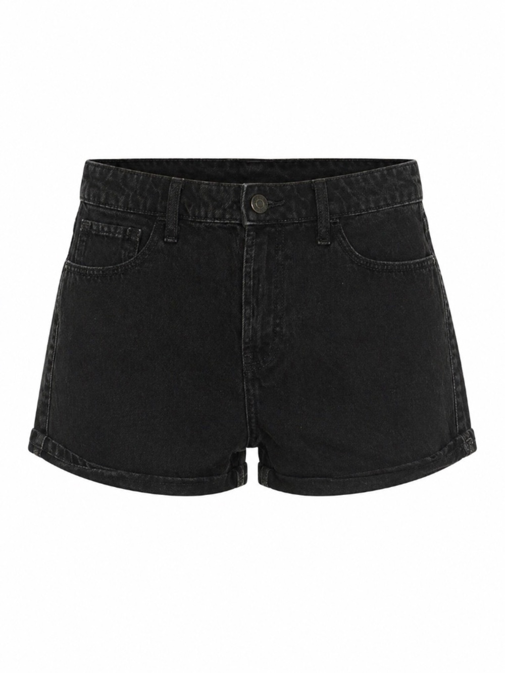 Hollister High-Rise 5" Relaxed Short - Black - 27